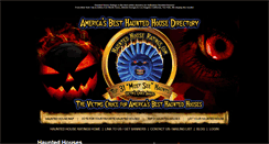 Desktop Screenshot of hauntedhouseratings.com